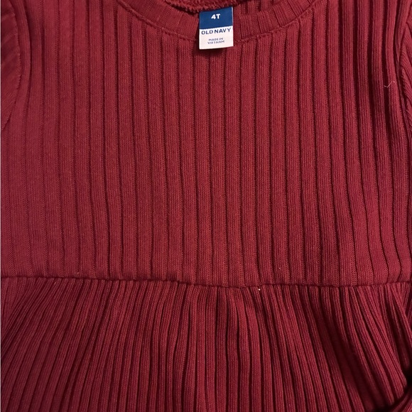 Girl’s Fall/Winter Ribbed Set Size 4T - Picture 4 of 5